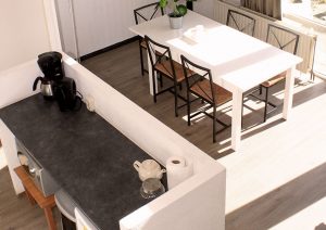 Bungalows binnen Lauwersoog